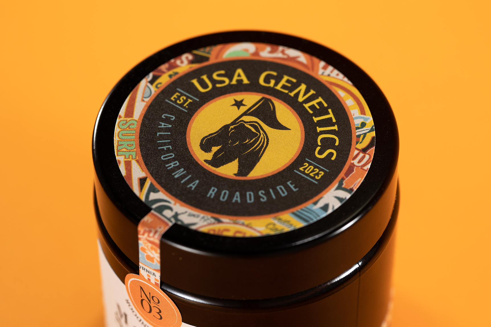 Couvercle pot CBD Maison Sativa USA Genetics - Cali Express