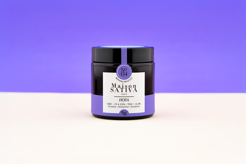 Pot de fleurs de CBD HOFA de chez Maison Sativa