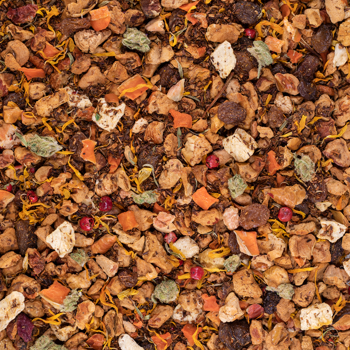 infusion à la pêche de vigne et CBD bio de chez Maison Sativa