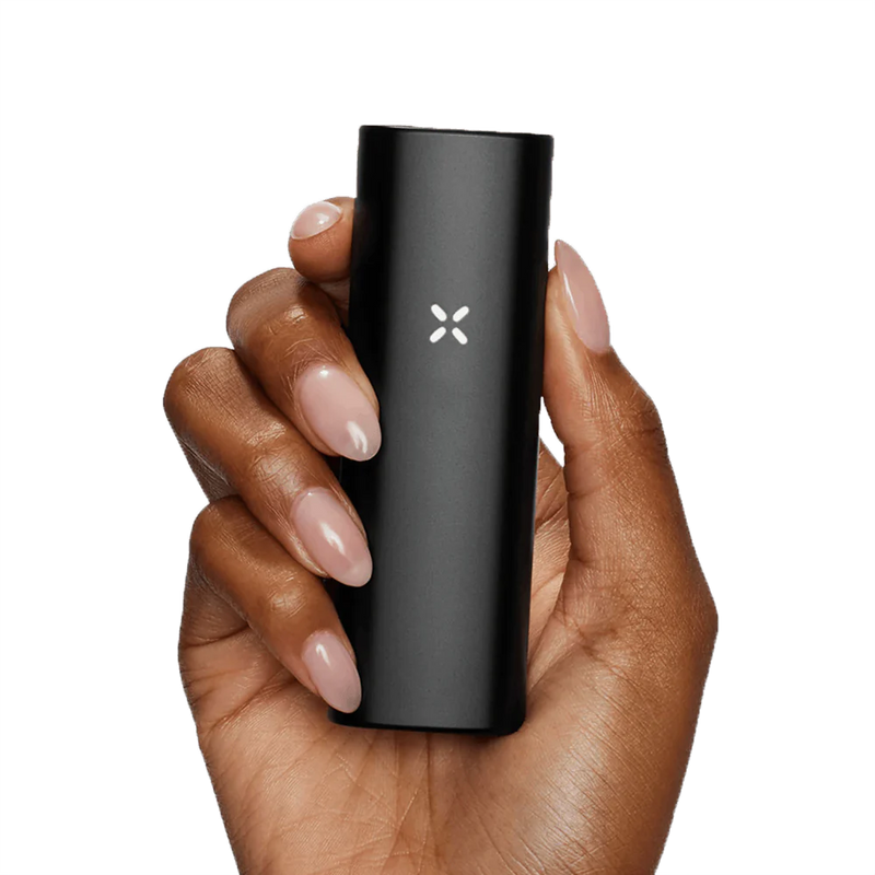 Vaporisateur Pax mini tenu dans la main. Maison Sativa, Cherbourg-en-cotentin. Vaporisateur CBD