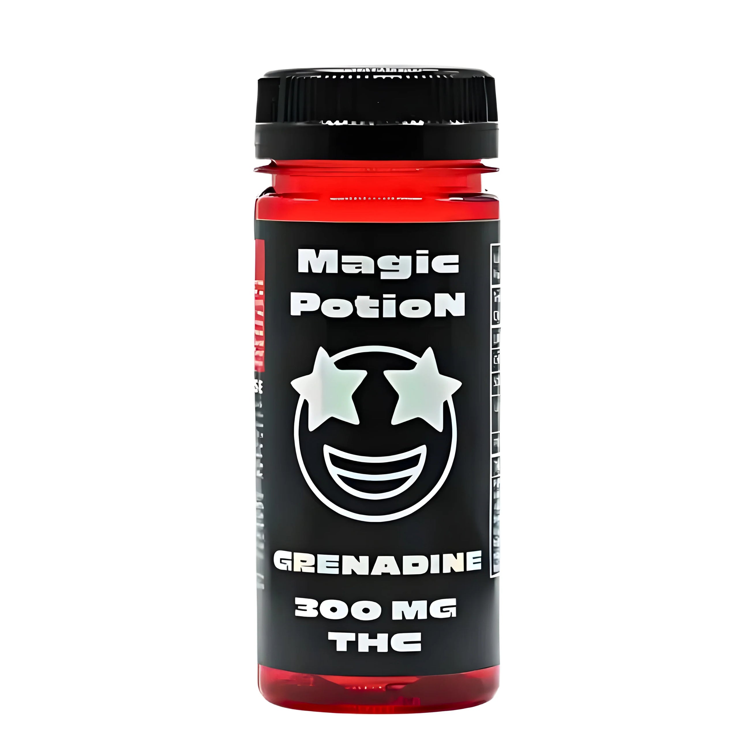 Magic Potion saveur Grenadine – Sirop THC 300 mg de Maison Sativa