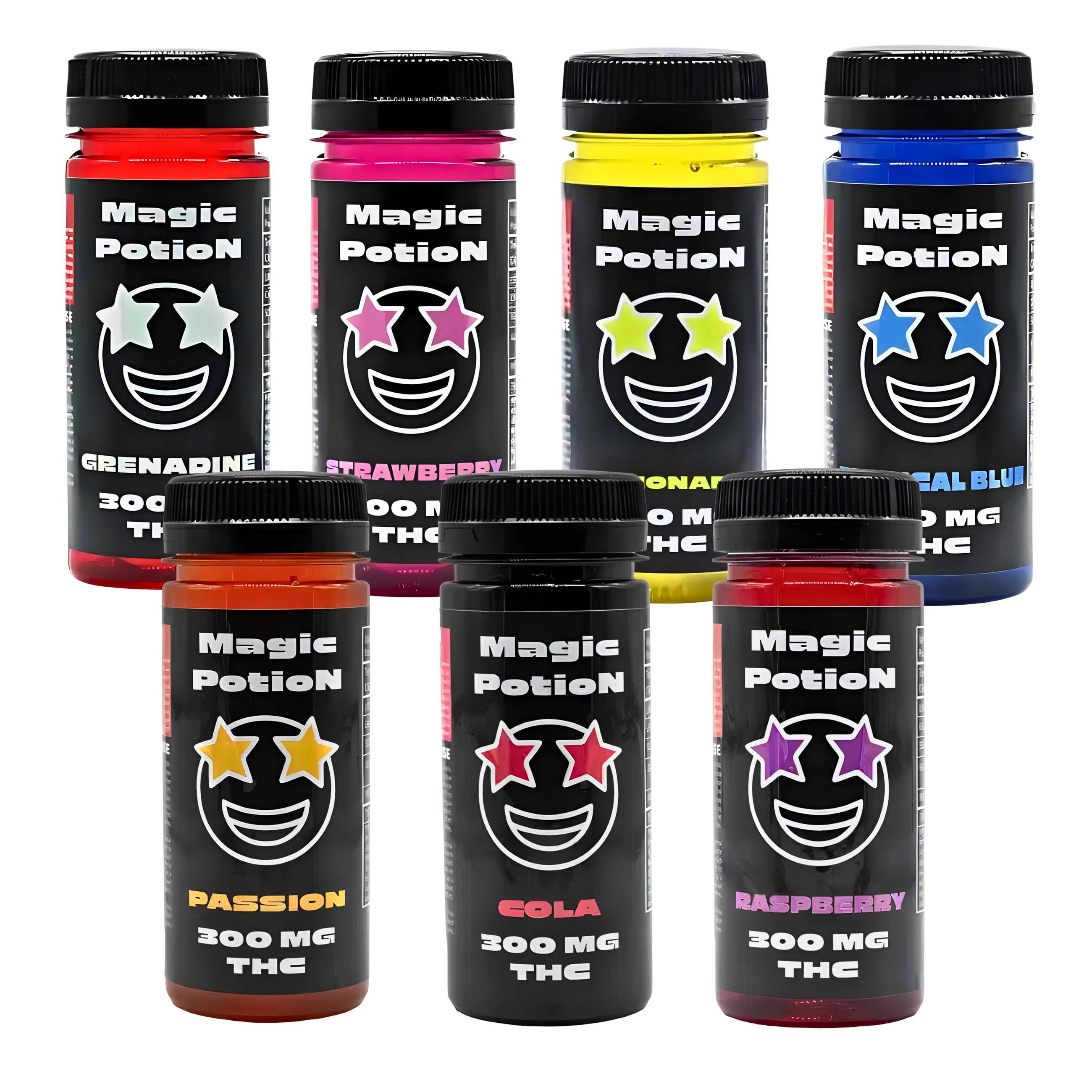 collection de Magic Potion – Sirop THC 300 mg de Maison Sativa