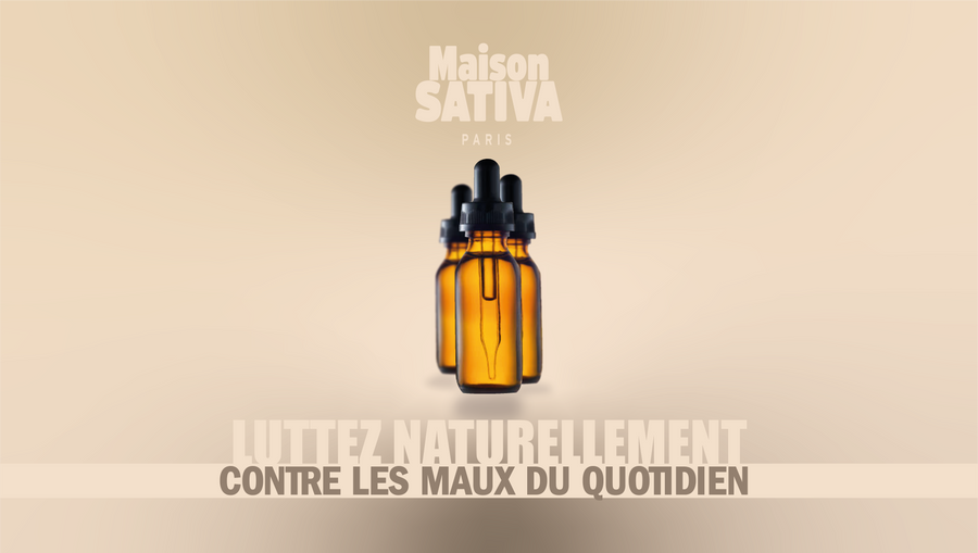 huile de CBD 20% full spectrum avec un taux de THC inférieur à 0,2% de chez Maison Sativa