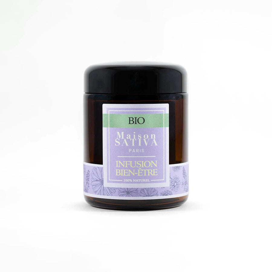 Infusion bien-être au CBD bio de chez Maison Sativa