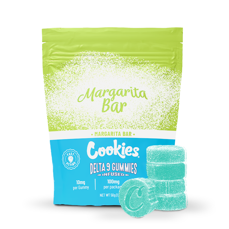 Cookies Gummies THC 10mg Delta-9 légales – Saveur Margarita Bar – Bonbons au cannabis légal, livraison rapide 24/48h | Maison Sativa