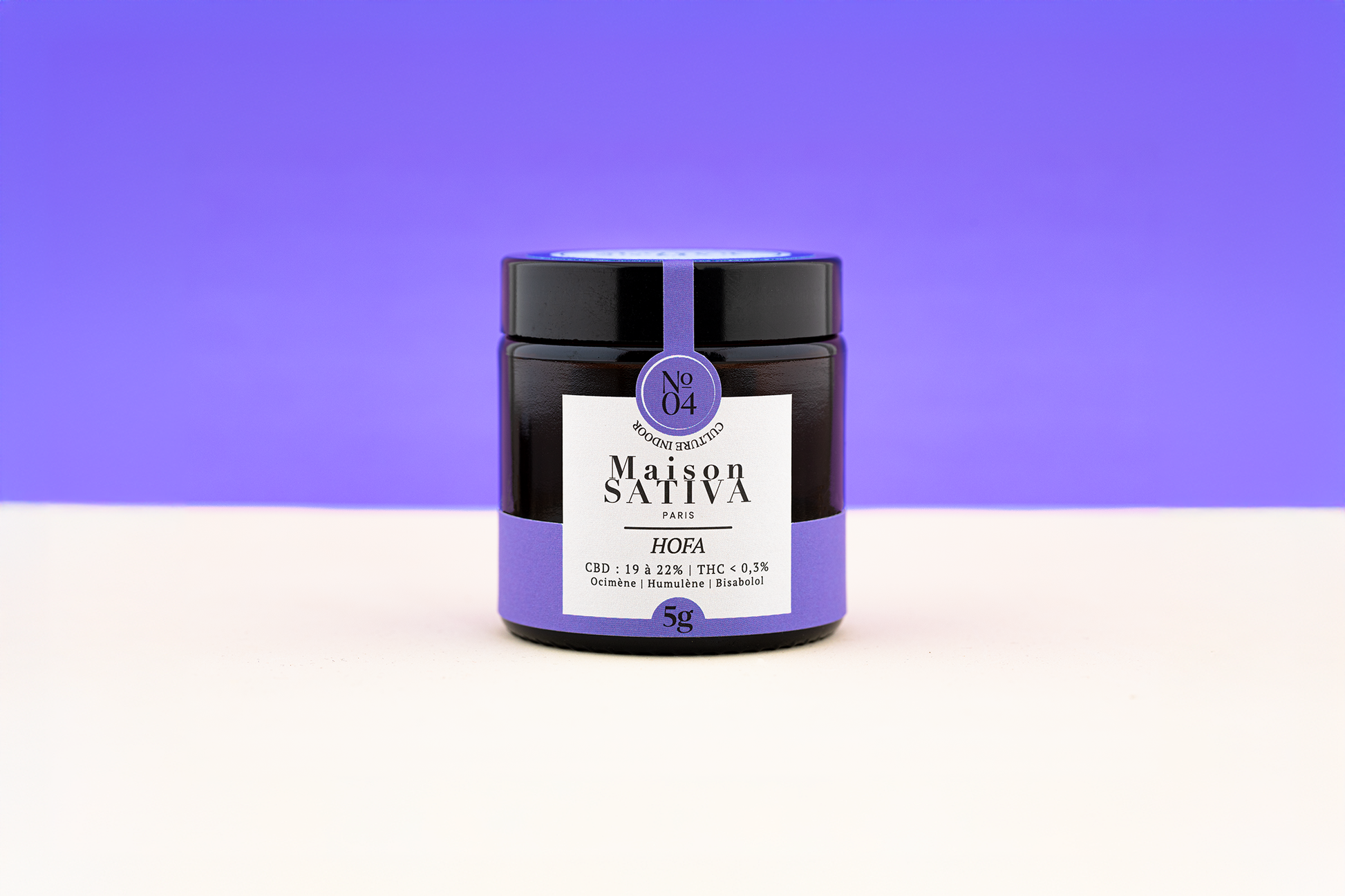 Pot de fleurs de CBD HOFA de chez Maison Sativa