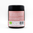 arrière du pot de l'infusion à la pêche de vigne et CBD bio de chez Maison Sativa.