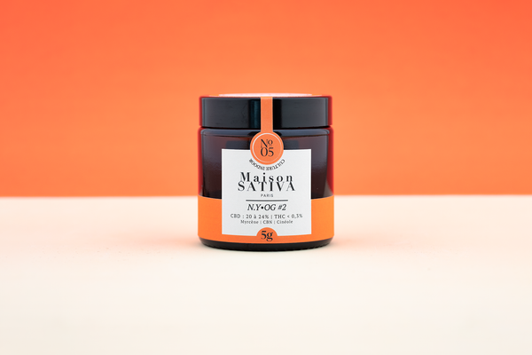 NY OG #2 – FLEUR CBD & CBN - EFFETS ULTRA PUISSANTS - Maison Sativa