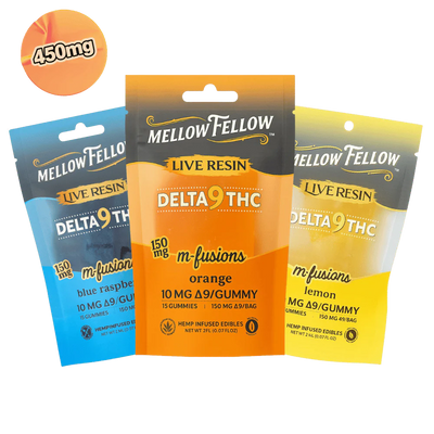 Mellow Fellow Live Resin | Gummies Delta-9 THC & CBD (10mg)