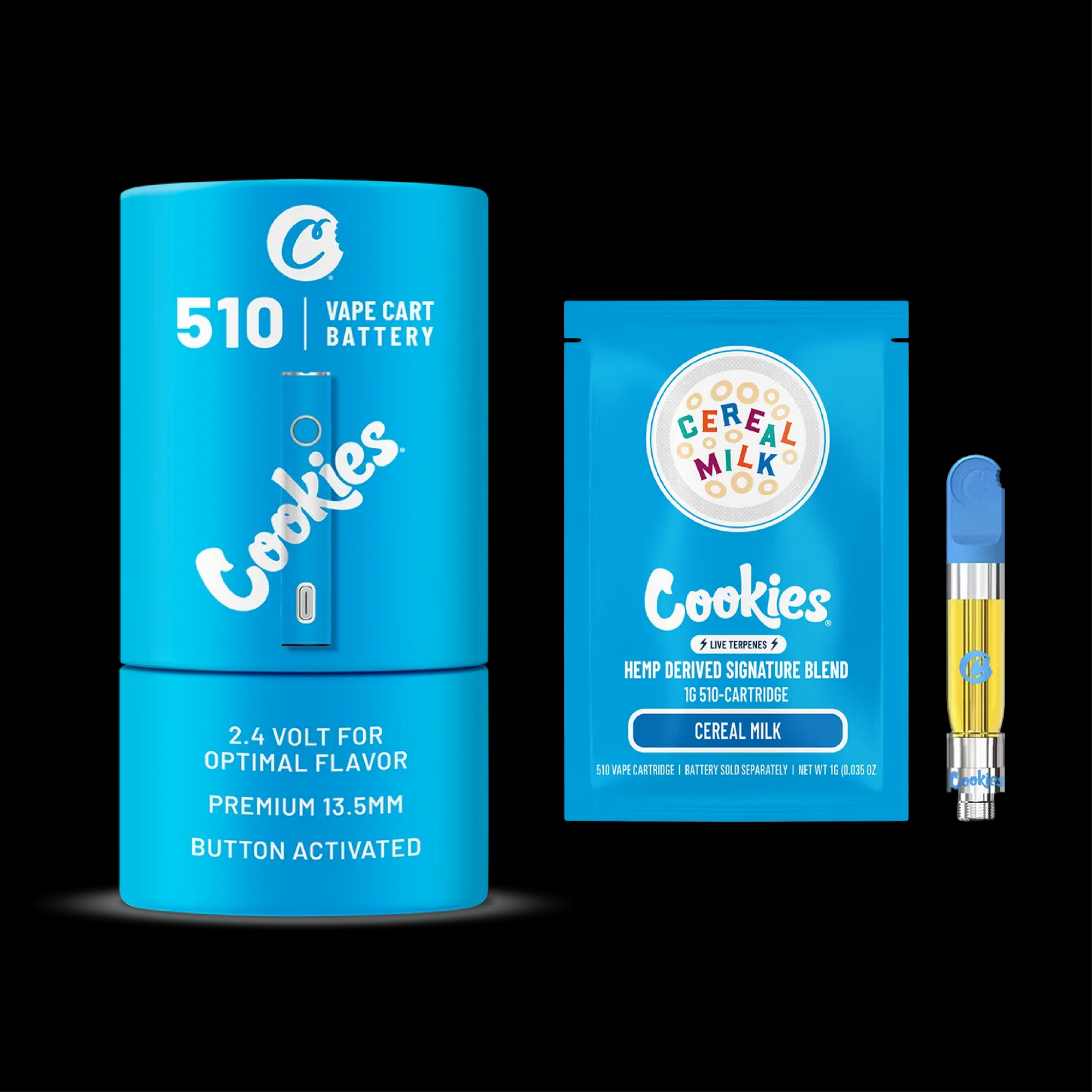 Cartouche Infused Cookies 510 | Spectre Complet | Maison Sativa