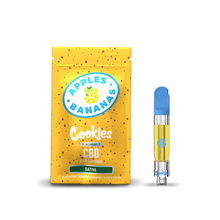Cartouche de vape CBD 510 Cookies saveur Apples & Bananas, dominante Sativa aux terpènes naturels