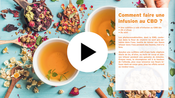 Load video: recipe to learn how to make a CBD (cannabidiol) infusion