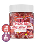 Bonbons CBD CBN THC VEED goût cerise – 10mg THC et 5mg CBN par cube, vendus à Cherbourg 50100 chez Maison Sativa, pour un sommeil profond et une détente optimale.