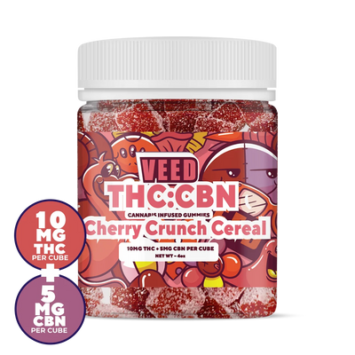 Gummies 450mg Delta 9 THC & CBN – VEED – Sommeil Réparateur