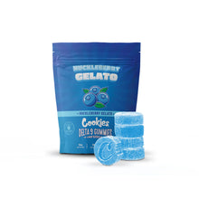 Cookies Gummies THC 10mg Delta-9 légales – Saveur Huckleberry gelato – Bonbons au cannabis légal au goût citron, livraison rapide 24/48h | Maison Sativa