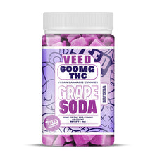Gummies THC goût grape soda 600mg de VEED