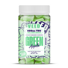 Gummies THC saveur green apple 600mg vegan de VEED