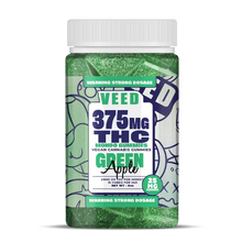 Gummies THC VEED 375mg Green Apple