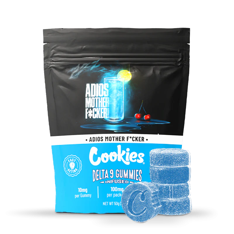 Cookies Gummies THC 10mg Delta-9 légales – Saveur Adios Mother F*cker – Bonbons au cannabis légal, livraison rapide 24/48h | Maison Sativa