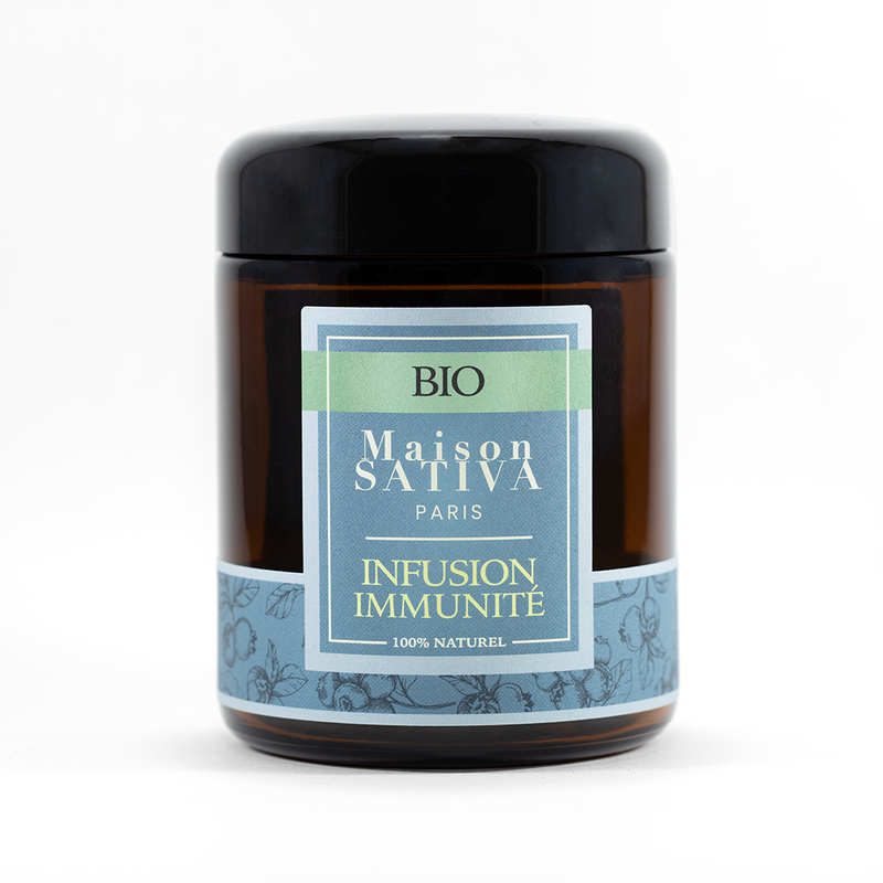 Infusion immunité au CBD Bio - Maison Sativa