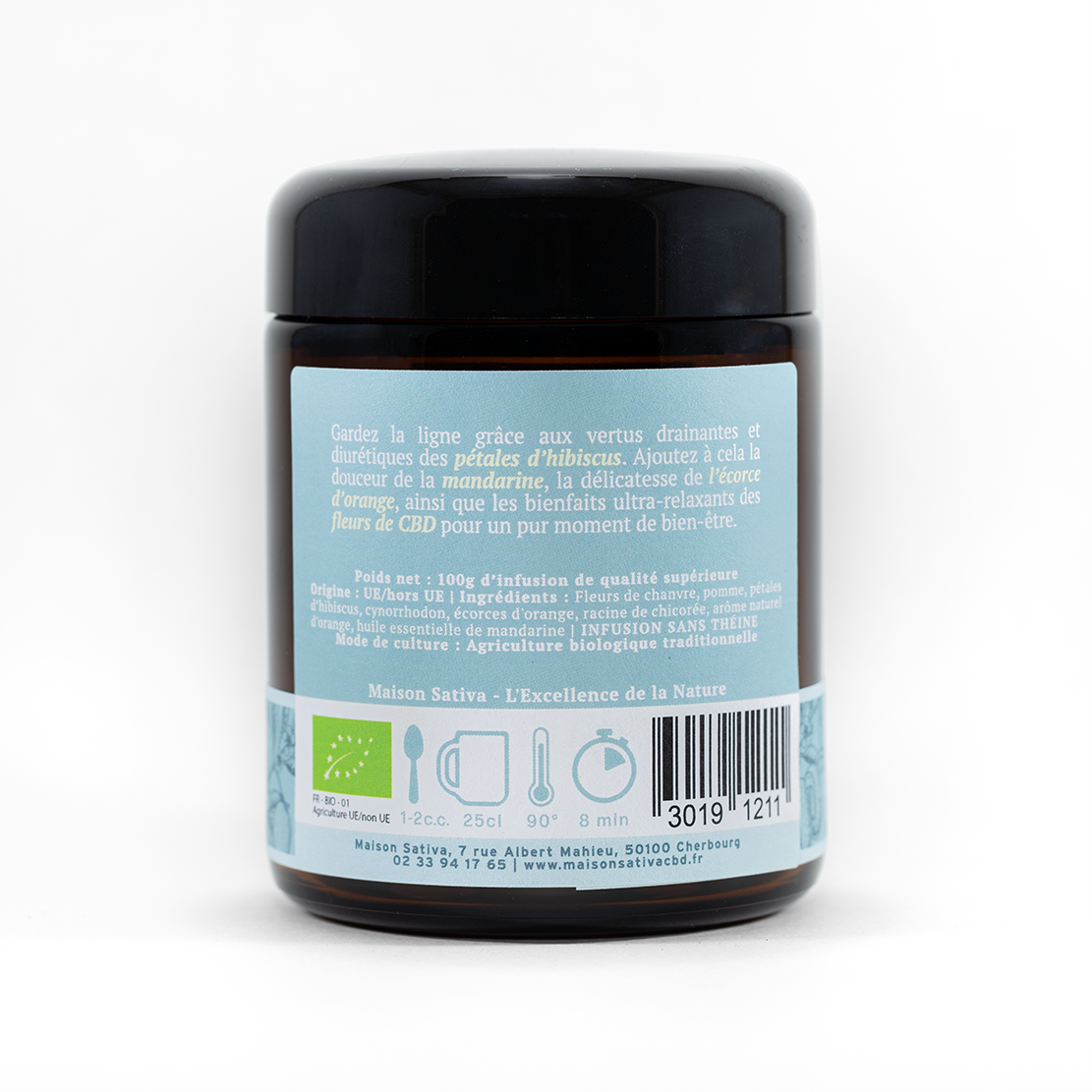 Infusion Minceur au CBD Bio - Maison Sativa