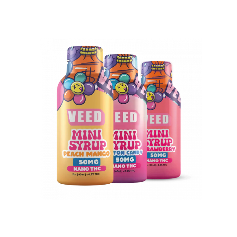 Pack promo 3 sirops THV de la marque VEED