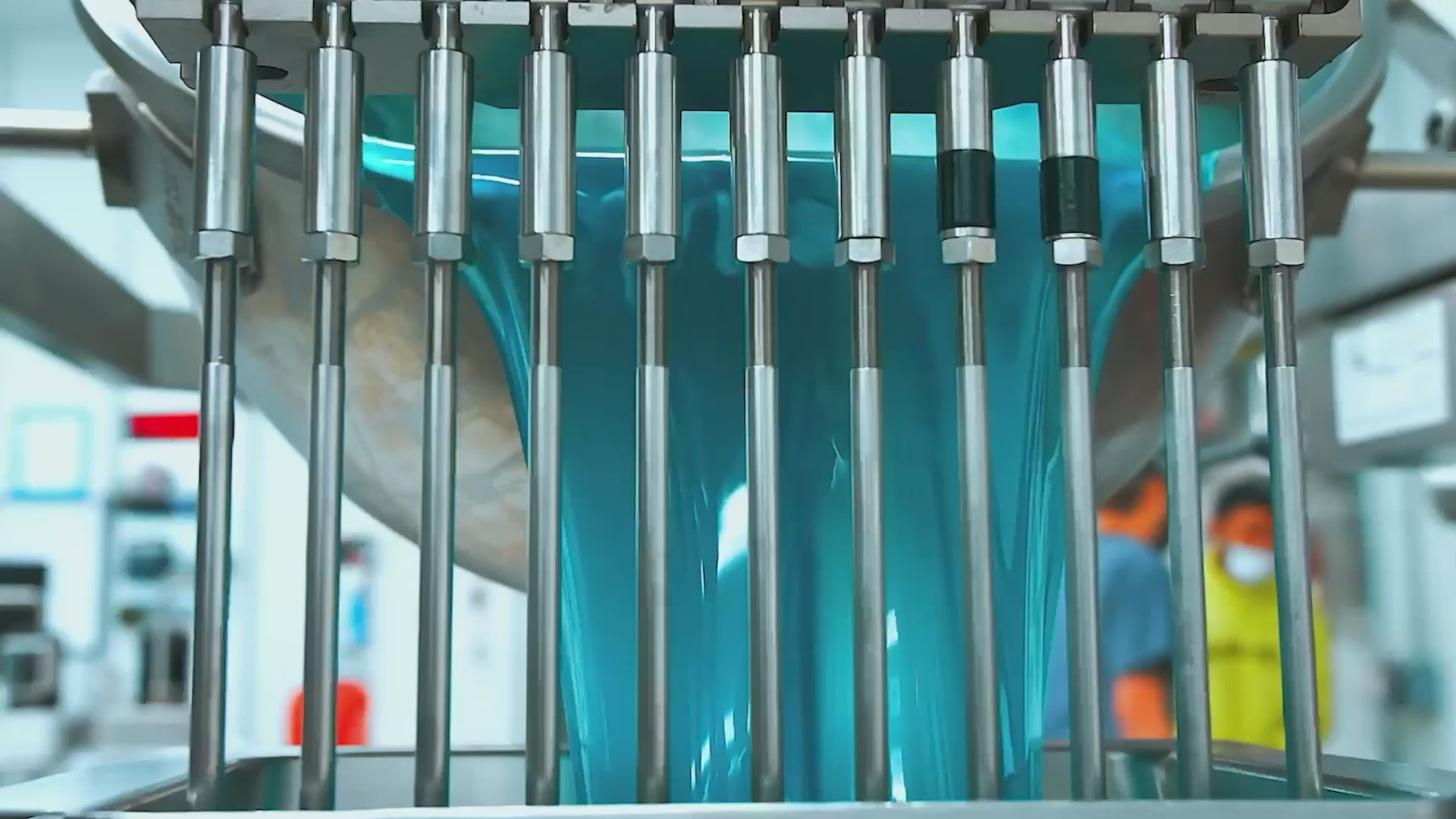 production des gummies au THC dans un laboratoire haut de gamme aux Etats Unis