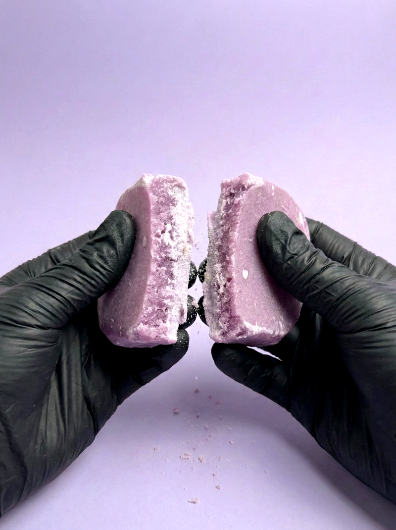 deux blocs de résine de cbd puissante Candy ice 