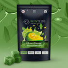 Gummies THC et CBD Green Mango par Silent Seeds - Dosage 10mg
