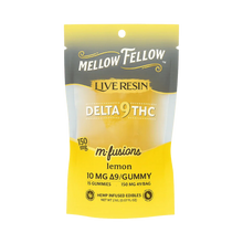 Gummie Live Resin Mellow Fellow 10mg - Bonbon sans sucre saveur Citron Zesty