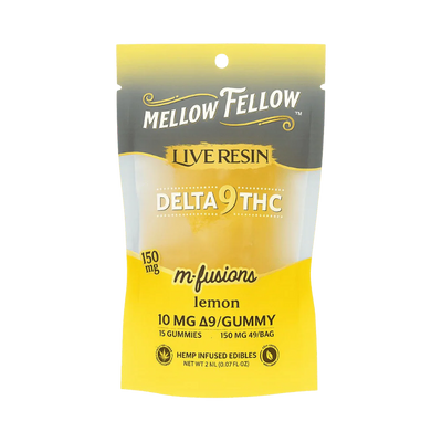 Mellow Fellow Live Resin | Gummies Delta-9 THC & CBD (10mg)