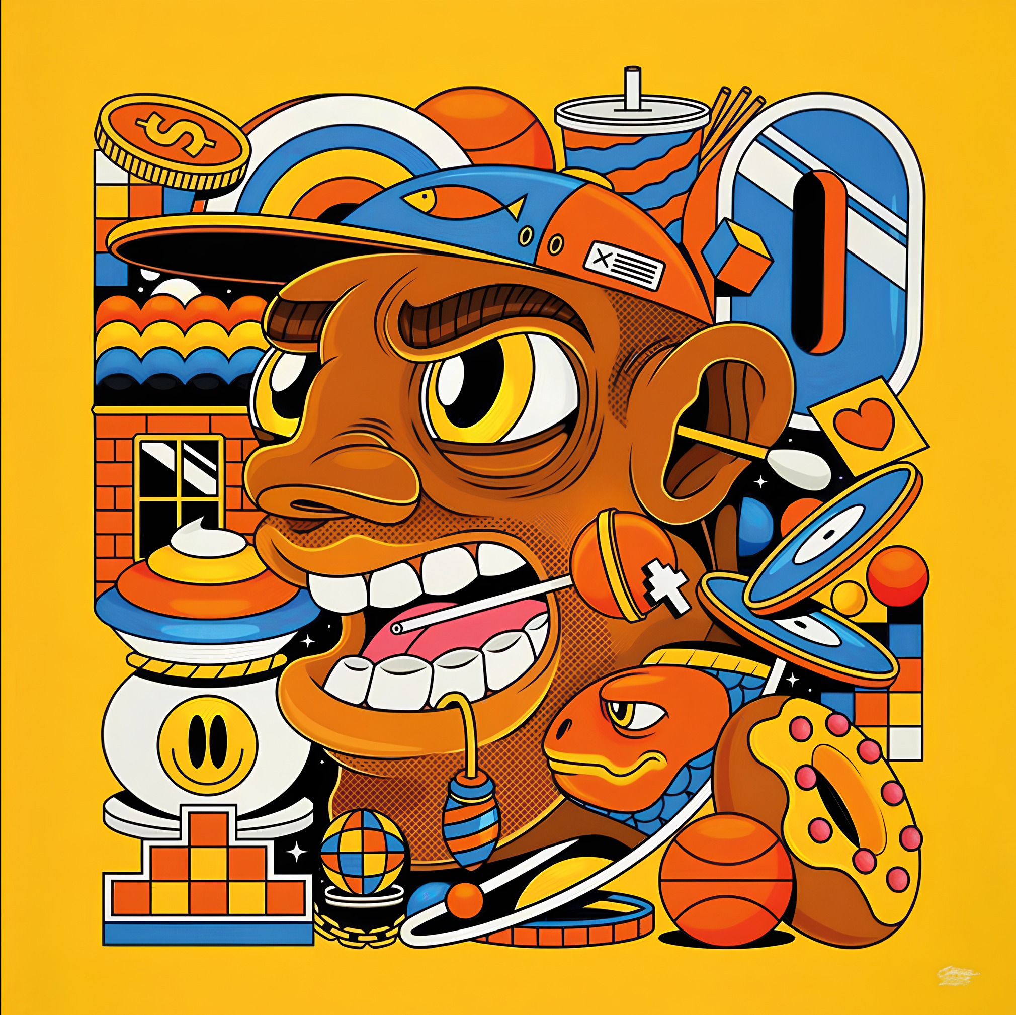 dessin tiger King