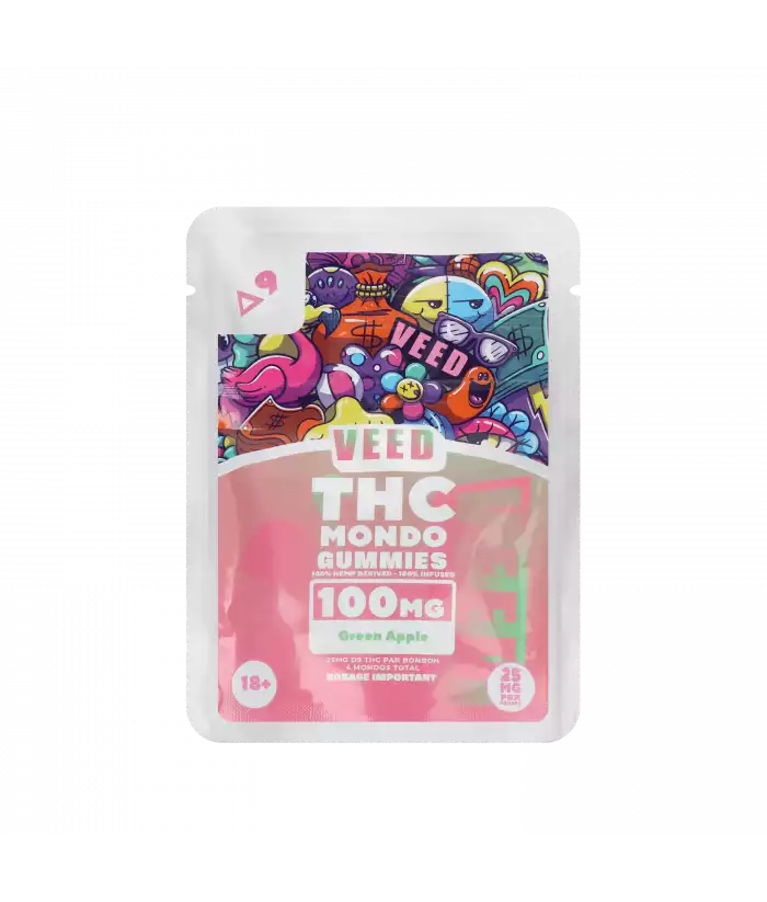Gummies 100 mg Delta-9-THC Mondo - VEED – Maison Sativa